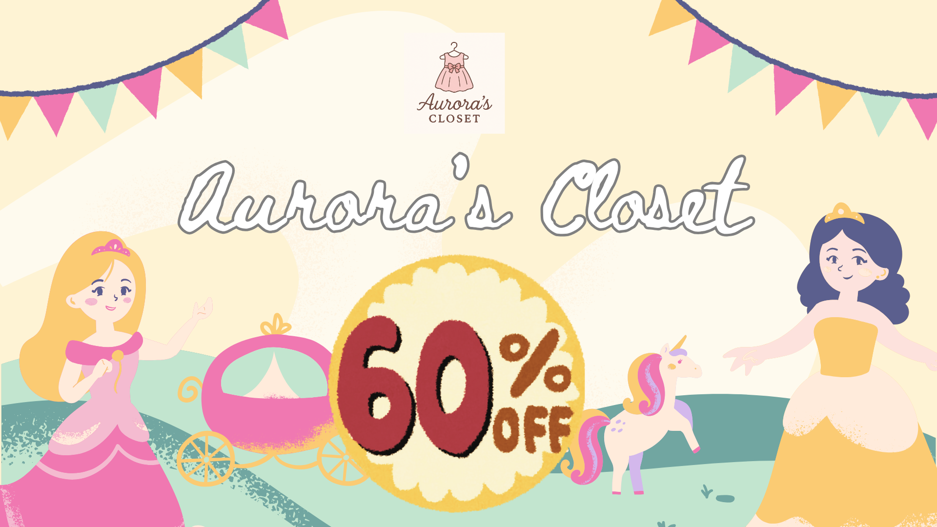 Banner giảm giá Thời Trang Cho Bé Gái