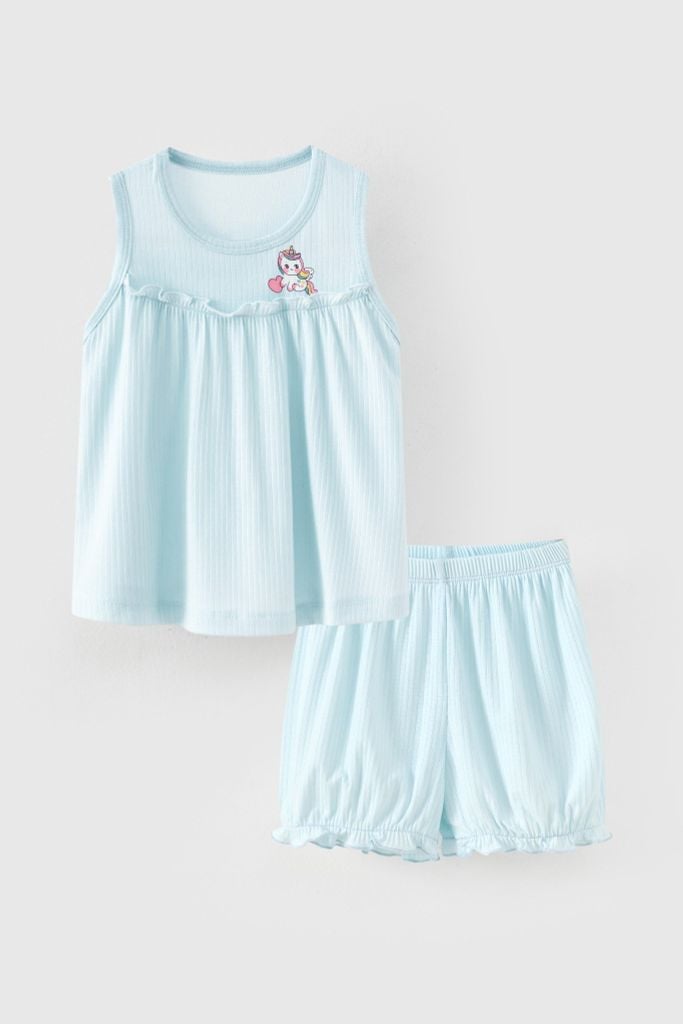 Đồ bộ thun bé gái