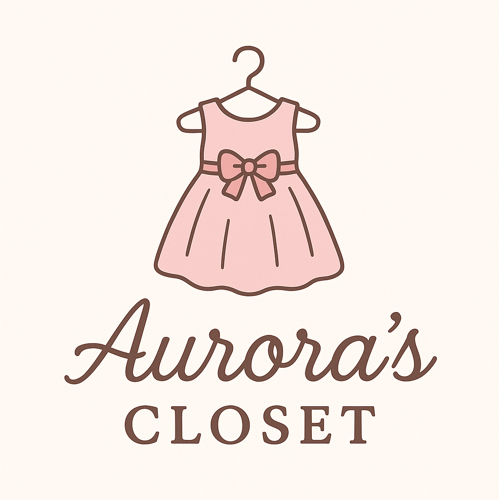 Logo Aurora's Closet thời trang bé gái